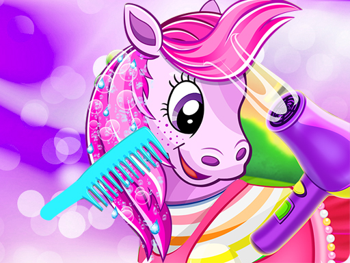 Pony Pet Salon Game - free online Browser game