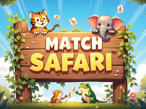 Safari Match - free online Browser game