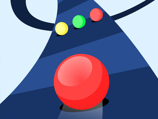 Color Road Ball - free online Browser game
