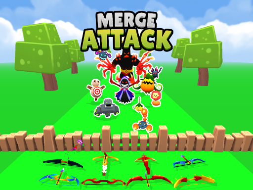 Merge Monster Attack - free online Browser game