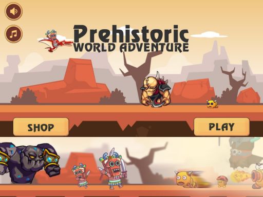 Prehistoric World Adventure - free online Browser game