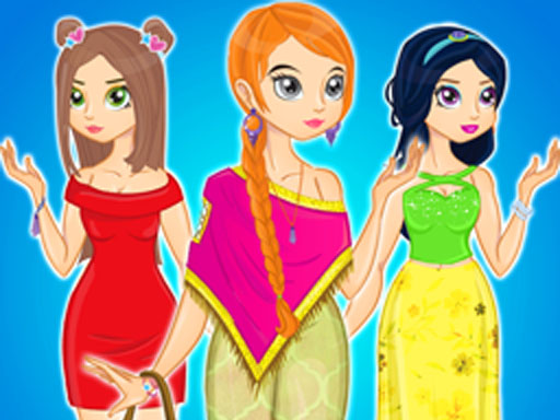 Dress Up The Girl - free online Browser game
