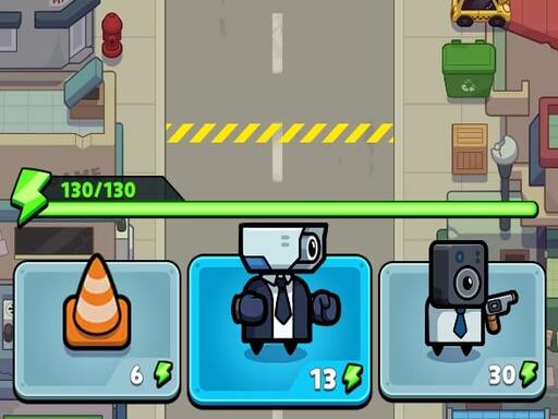 Skibidi Defender - free online Browser game