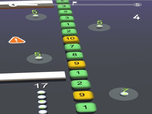 Snake Number - free online Browser game