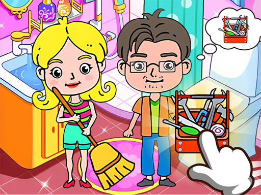 Toka Boka Home Clean Up Design - free online Browser game