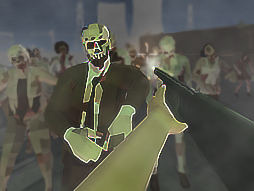 Zombie Survival FPS : Defense Z Mart - free online Browser game