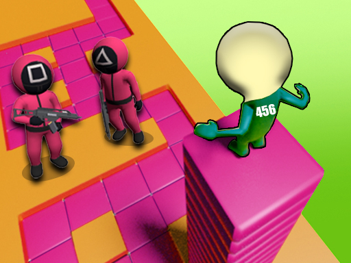 Squid Game Stacky Maze - free online Browser game