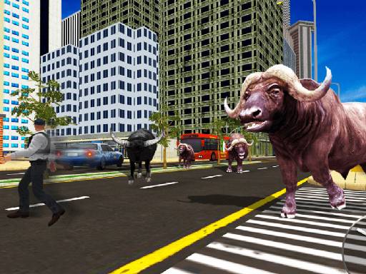 Wild Bull Shooter - free online Browser game