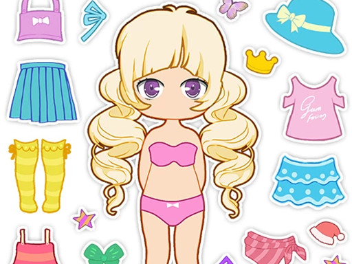 Chibi Doll Makeup Salon - free online Browser game