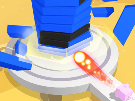 Stacky Tower Break 3D - free online Browser game