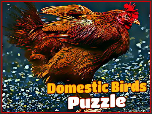 Domestic Birds Puzzle - free online Browser game