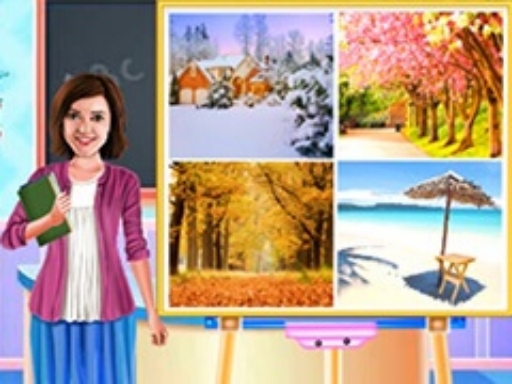 Baby Taylor Learn Seasons - free online Browser game