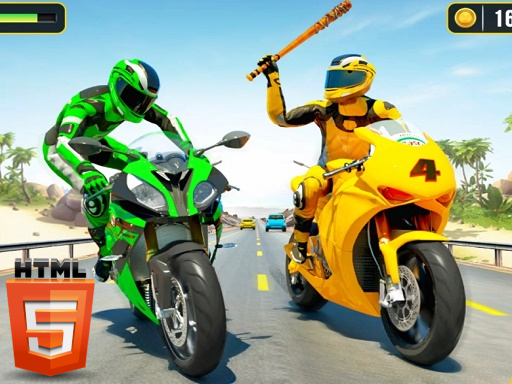 Bike Attack Race 2024 - free online Browser game