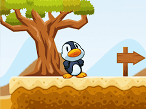 Penguin Run Adventure Game - free online Browser game