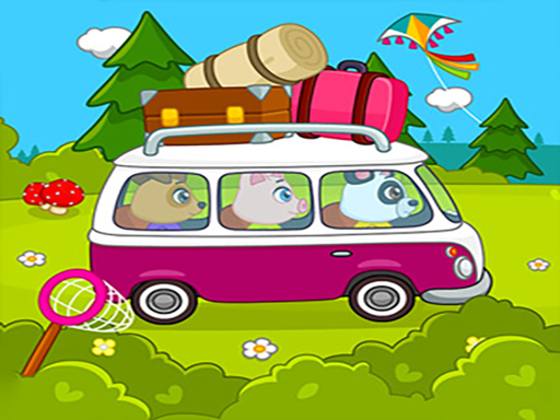 Kids Camping 2 - free online Browser game