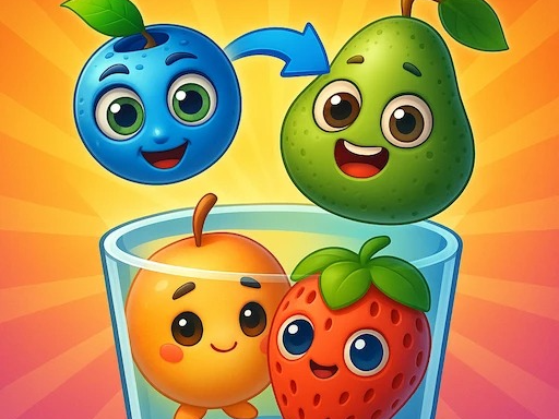 Drop Merge Fruit Characters - free online Browser game