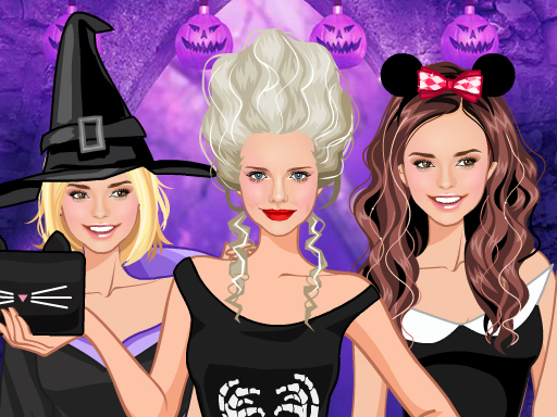 Halloween dress up game - free online Browser game