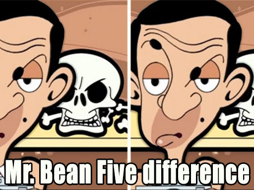Mr Bean Five Difference Challenge - free online Browser game