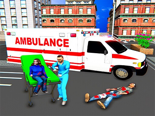 City Ambulance Rescue Simulator Games - free online Browser game