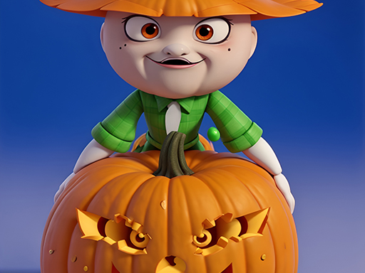 Ghostly Night Harvest - free online Browser game