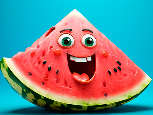 Merge fruits: Fold the Watermelon! - free online Browser game