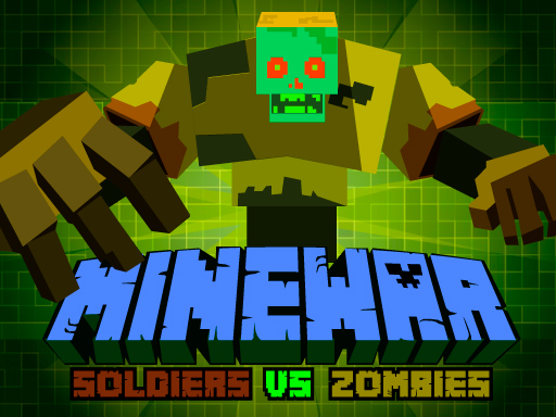 MineWar Soldiers vs Zombies - free online Browser game