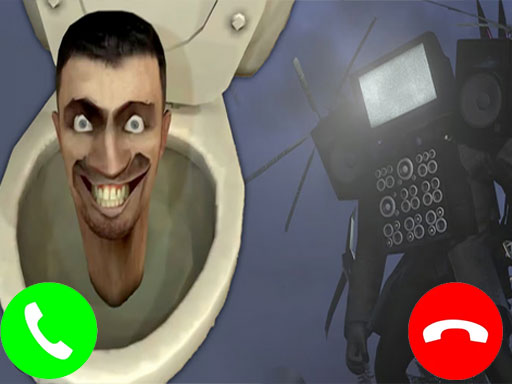 Skibidi Toilet Video Call - free online Browser game