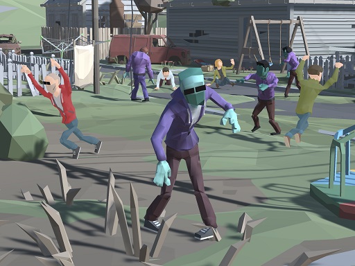 City Apocalypse 3D Of Zombie Crowd - free online Browser game