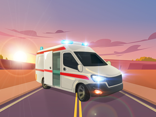 Ambulance Traffic Drive - free online Browser game