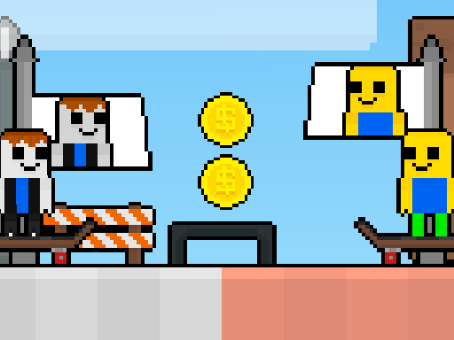 Skateboard Obby 2 Player - free online Browser game