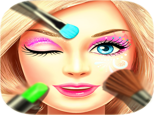 Face Paint Girls Salon - free online Browser game