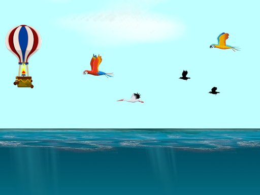 Hot Air Balloon Game - free online Browser game