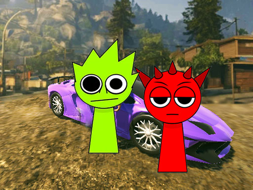 Sprunki Gangster Mafia - free online Browser game