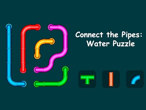 Connect the Pipes: Water Puzzle - free online Browser game