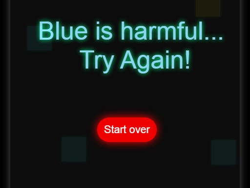 Play Avoid the blue online - game preview
