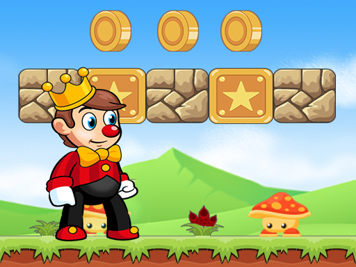 Clown Super Mario Adventures - free online Browser game