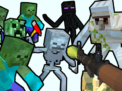 Minecraft Shooter - Save Your World - free online Browser game