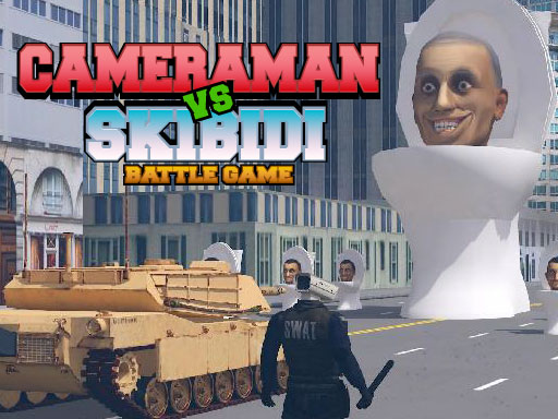 Cameraman vs Skibidi Battle Game - free online Browser game