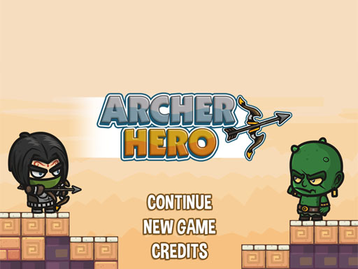 Archer Super Hero - free online Browser game