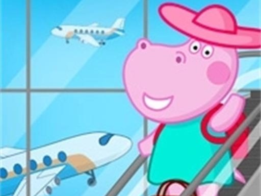 Hippo Airport Travel - free online Browser game