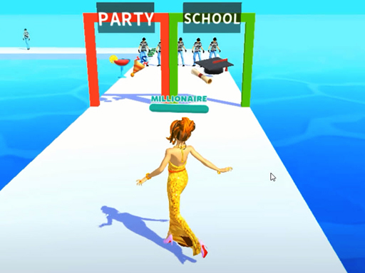 Run Rich 3D - Make me Rich - free online Browser game