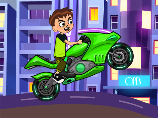 Ben 10 Racerpunk - free online Browser game
