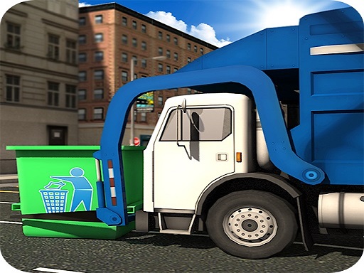City Garbage Truck Simulator Game - free online Browser game