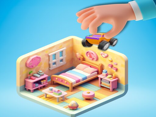 Crazy Room 3D - free online Browser game