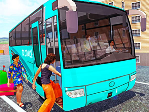 Off Road bus Transport Driver: Tourist Coach Sim - free online Browser game