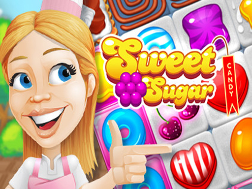 Candy Sweet Sugar - Match 3 - free online Browser game