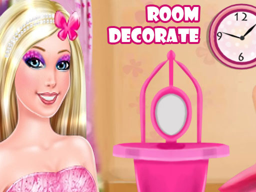 Barbie Room Decorate - free online Browser game