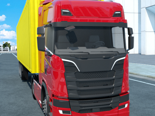 City Cargo Truck Driving Game - free online Browser game
