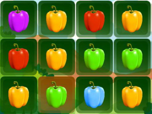 Capsicum Match 3 - free online Browser game