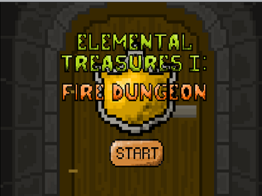 Elemental Treasures 1: The Fire Dungeon - free online Browser game